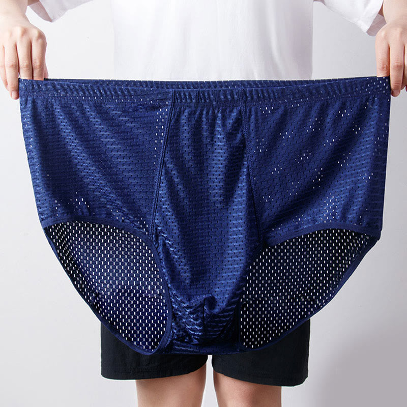 Culotte en soie glacée grande taille (1 paire)