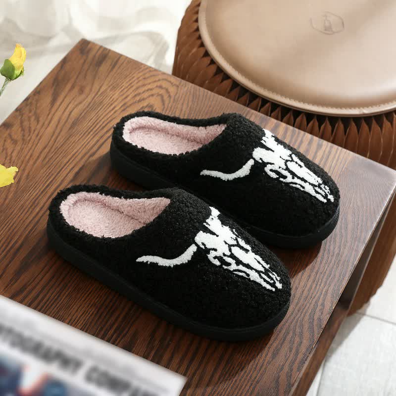 Pantoufles en peluche pour Halloween - F - EU44-45(US10-11) - image 5