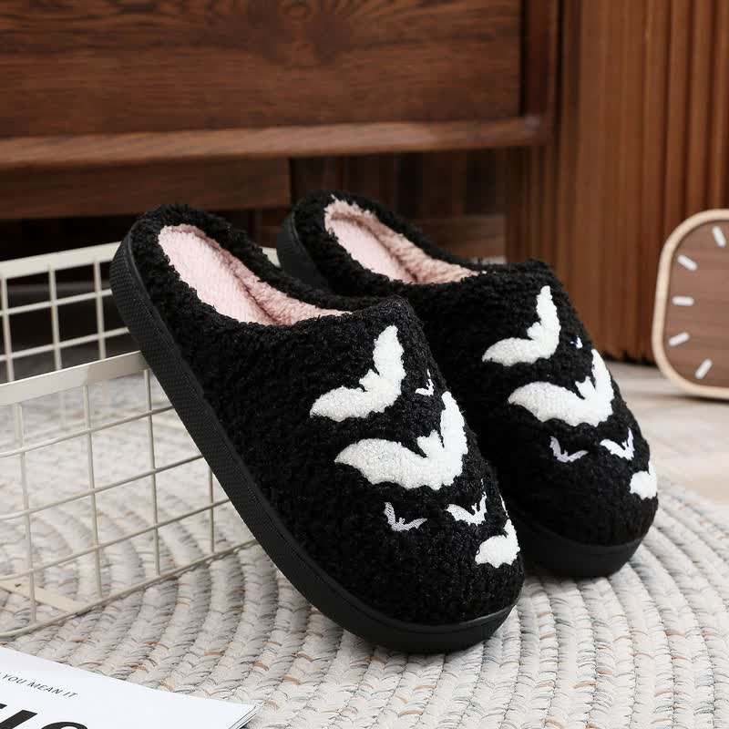 Pantoufles en peluche pour Halloween - E - EU44-45(US10-11) - image 4