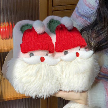 Pantoufles en peluche mignonnes et amusantes pour Halloween - image 1