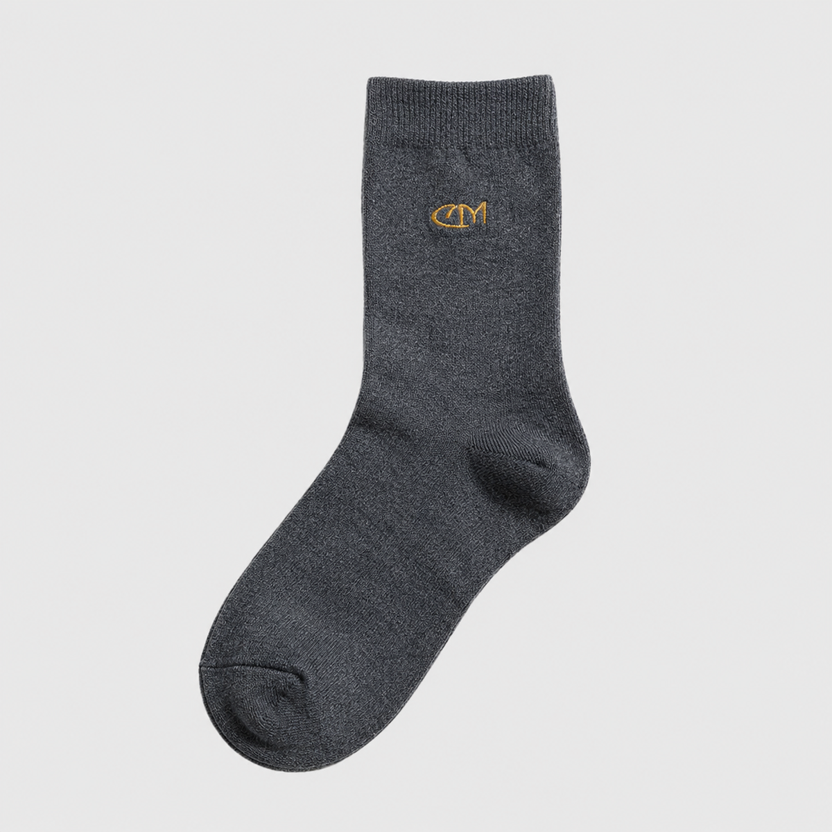 Chaussettes classiques en mélange de coton (5 paires) - Gris foncé - EU39-44(US6-10) - image 5