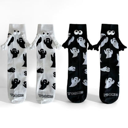 Chaussettes magnétiques fantômes pour tenir la main (4 paires) - image 1