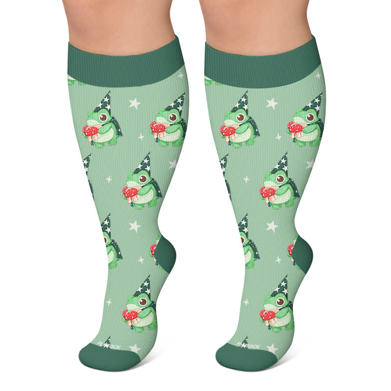 Chaussettes de compression Frog Star grandes tailles - Vert - 4XL - image 6