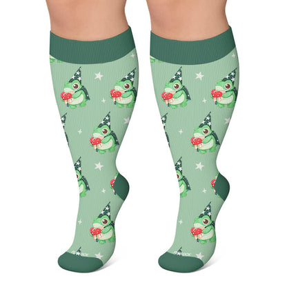 Chaussettes de compression Frog Star grandes tailles - Vert - 4XL - image 6