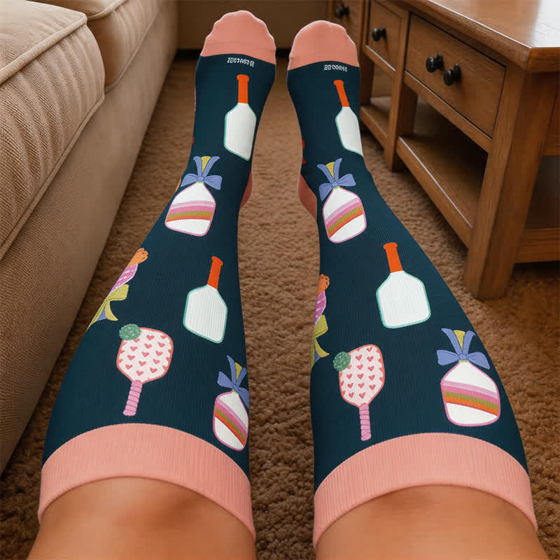 Chaussettes de compression pour raquettes de tennis grandes tailles - image 3