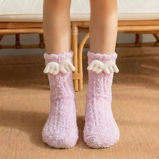 Chaussettes courtes à motif dessin animé 3D pour les fêtes de Noël (3 paires) - image 0
