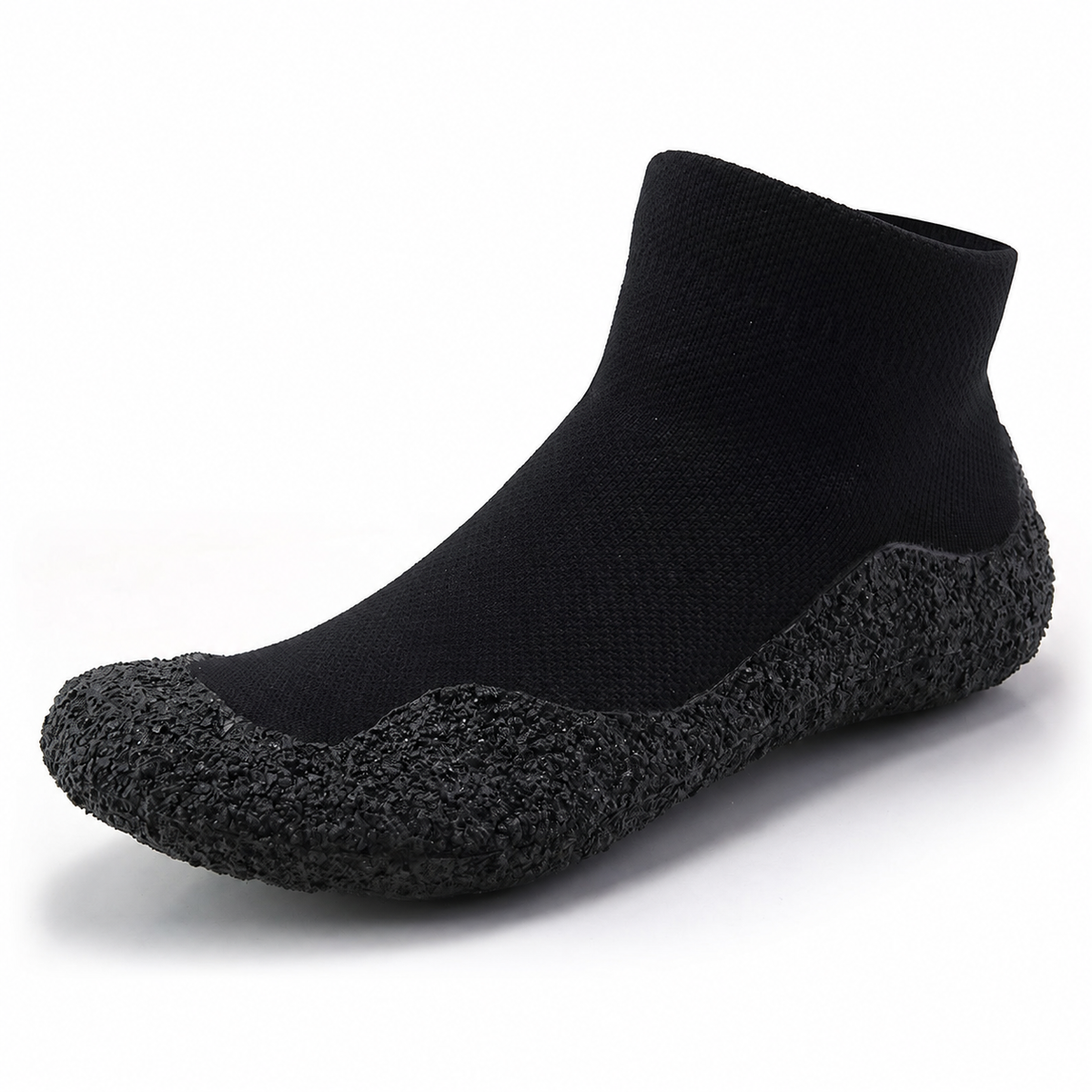 Chaussures chaussettes pieds nus légères grande taille - Noir - US12 - image 7