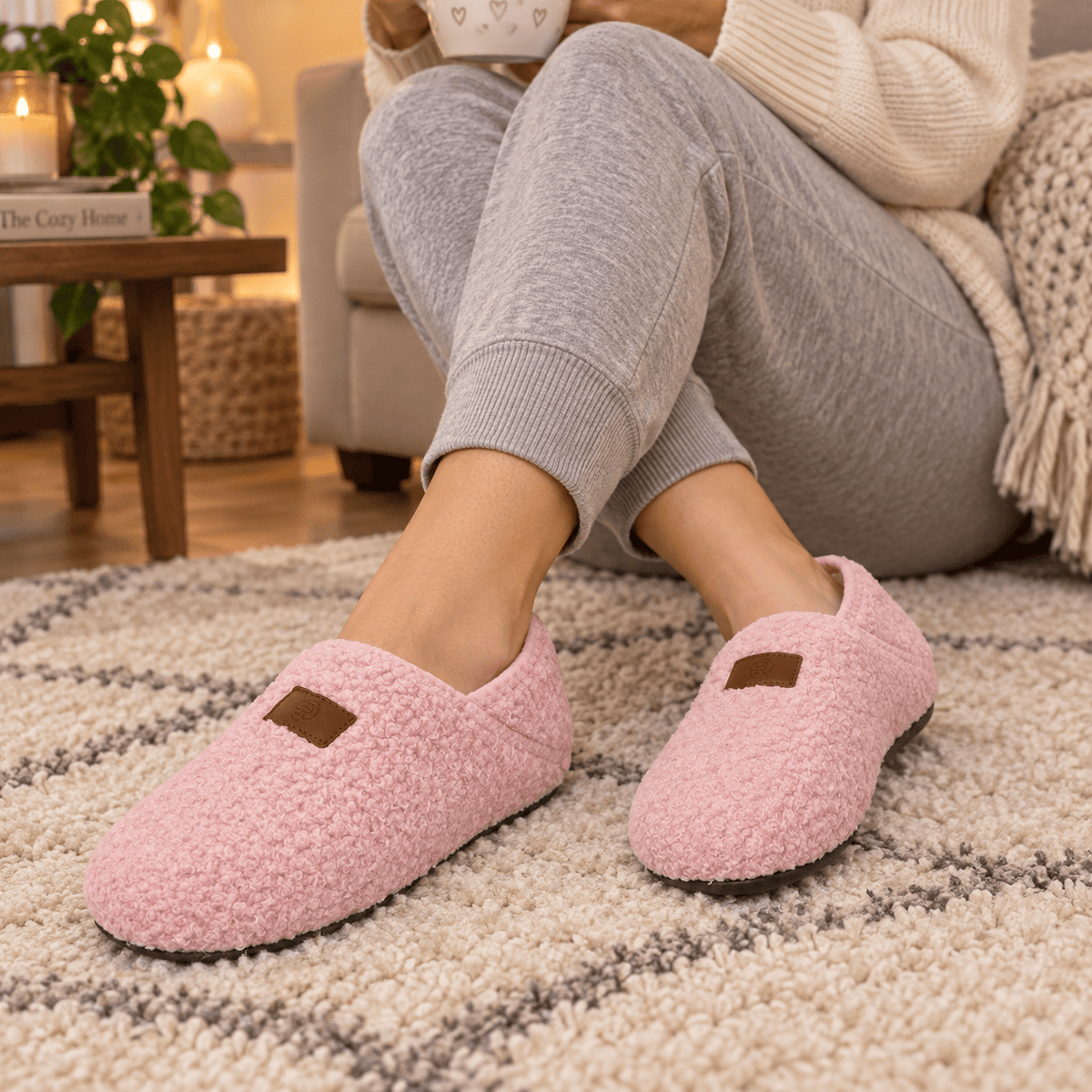 Chaussons-chaussettes souples grande taille - image 2