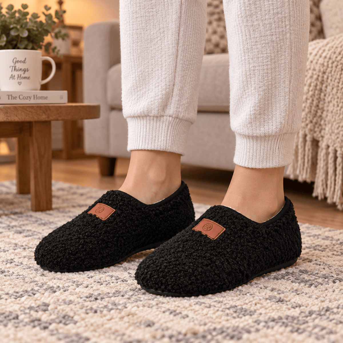 Chaussons-chaussettes souples grande taille - image 3