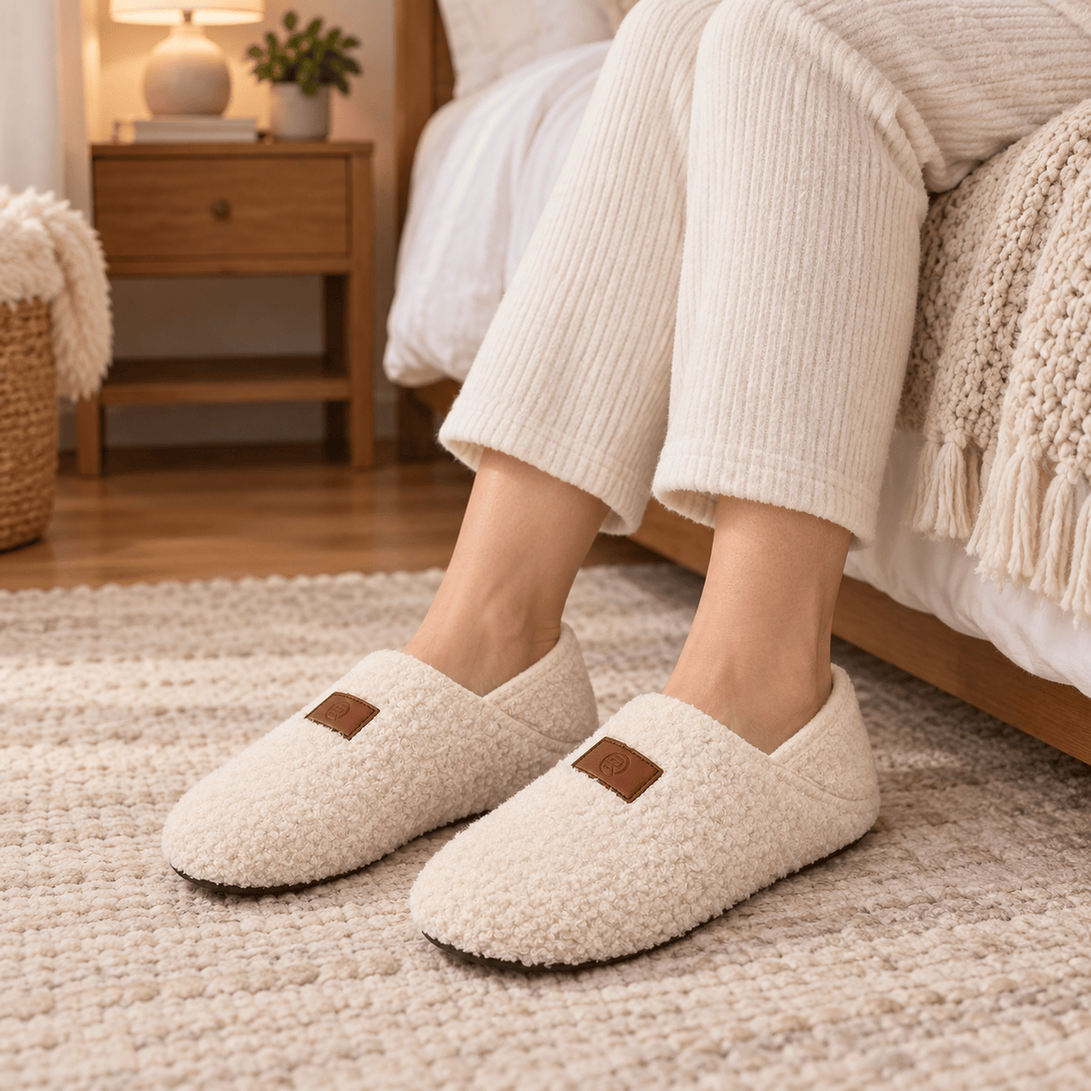 Chaussons-chaussettes souples grande taille - image 1