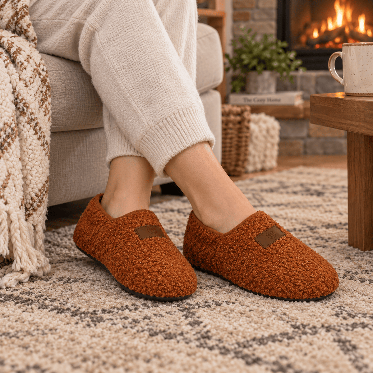 Chaussons-chaussettes souples grande taille - image 5