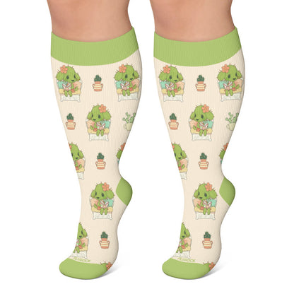 Chaussettes de compression Cactus pour chiens et chats, grandes tailles - Abricot - 4XL - image 5
