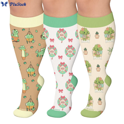 Chaussettes de compression Cactus pour chiens et chats, grandes tailles - image 0