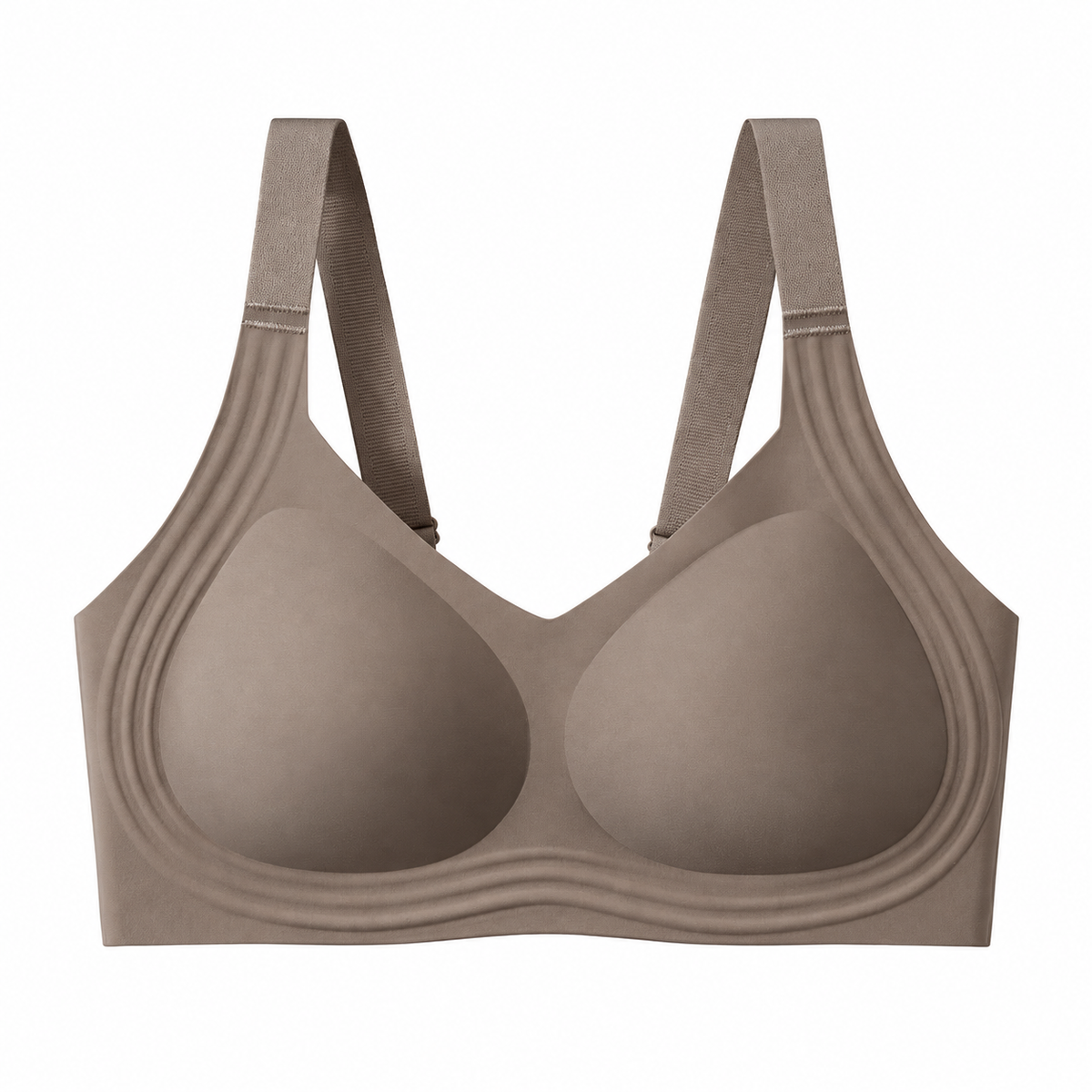 Soutien-gorge sans armatures Soft Daily Comfort - Gris foncé - 6XL - image 12