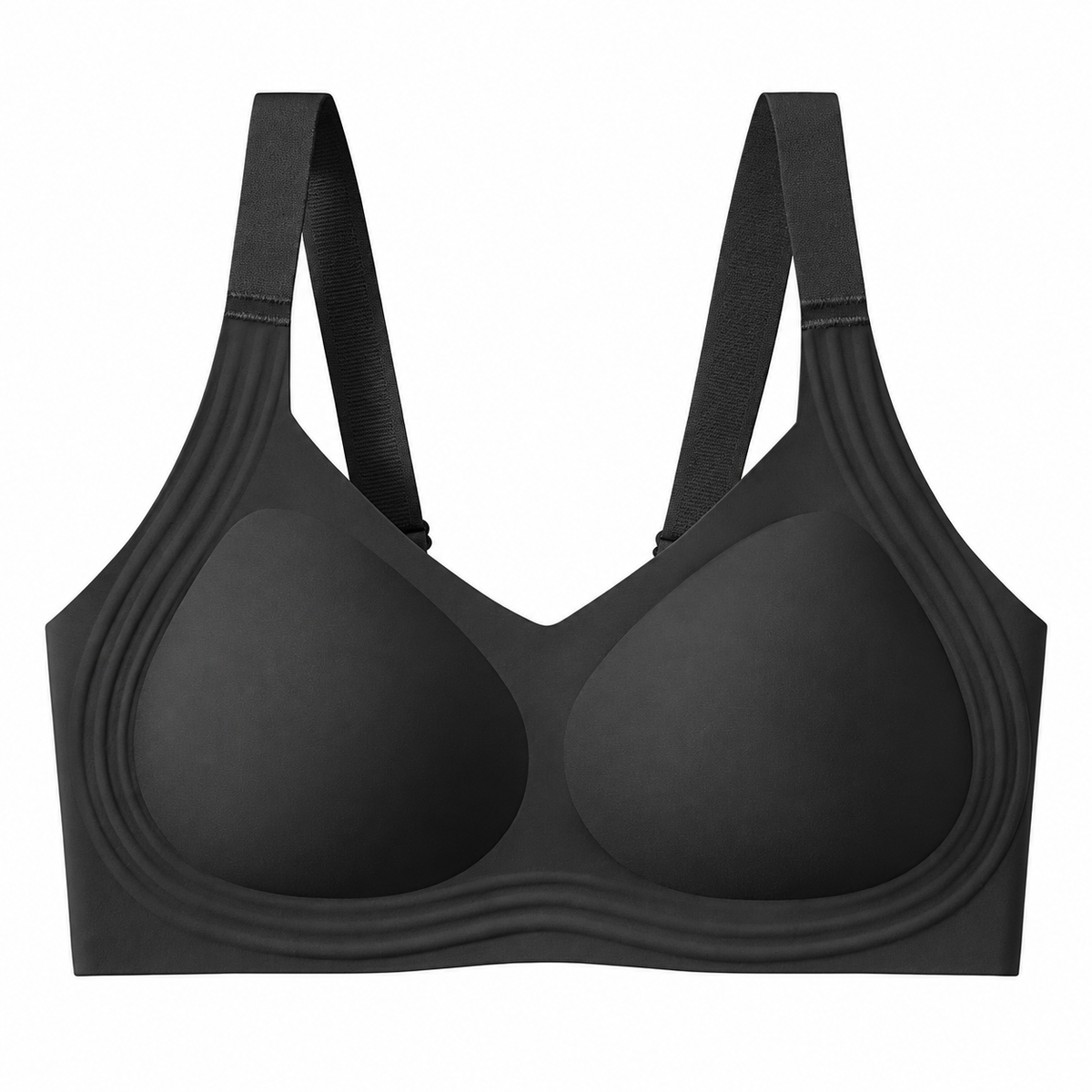 Soutien-gorge sans armatures Soft Daily Comfort - Noir - 6XL - image 11