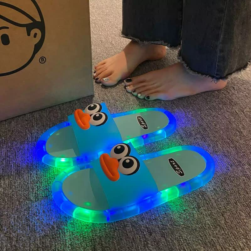 Sandales lumineuses en gelée pour lèvres pleines - Bleu - Enfants EU34–35 (3–3,5) - image 3