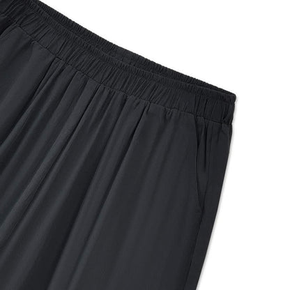 Ensemble chemise noire grande taille à nouer à la taille et pantalon large - image 5