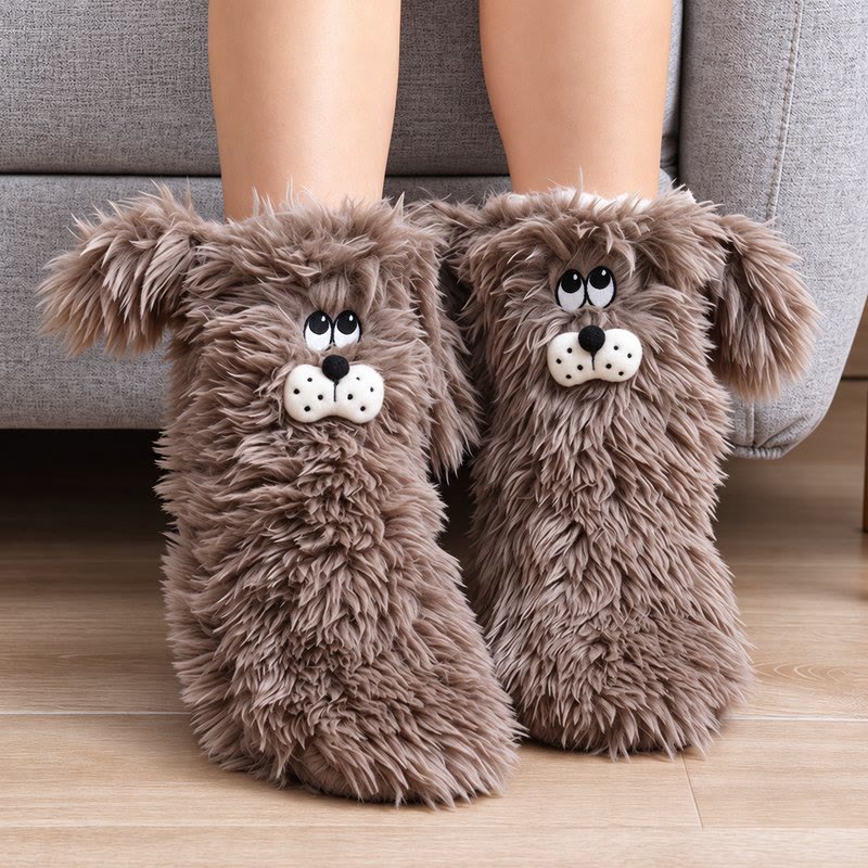 Chaussettes-chaussons confortables pour chien - Brun - EU36-41(US3-7.5) - image 3