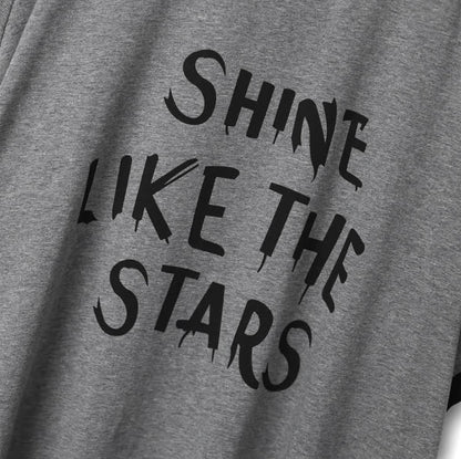 Ensemble T-shirt et jupe imprimée « Brille comme les étoiles » - image 3