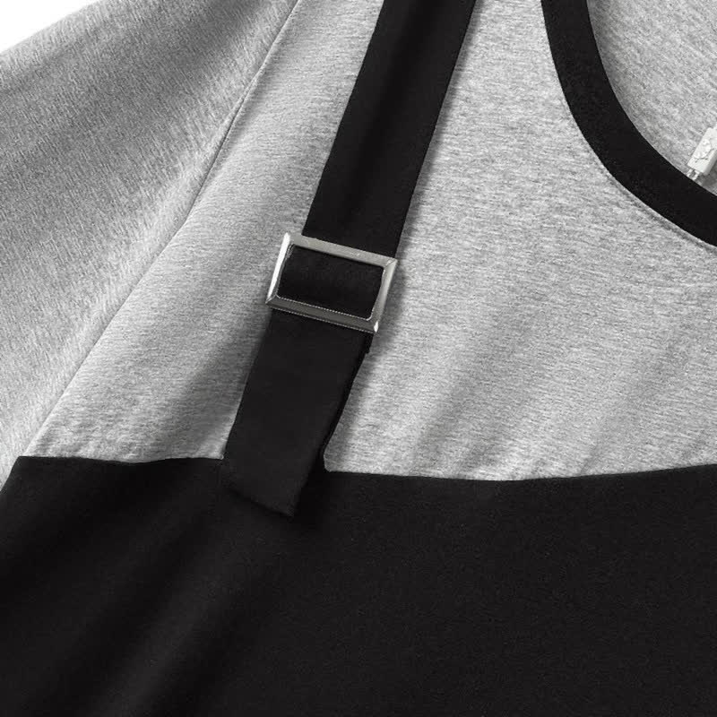 Robe midi décontractée à superpositions - image 1