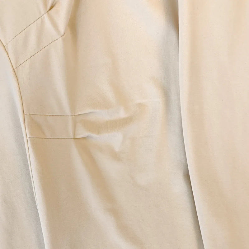 Robe midi décontractée à col contrastant - image 7