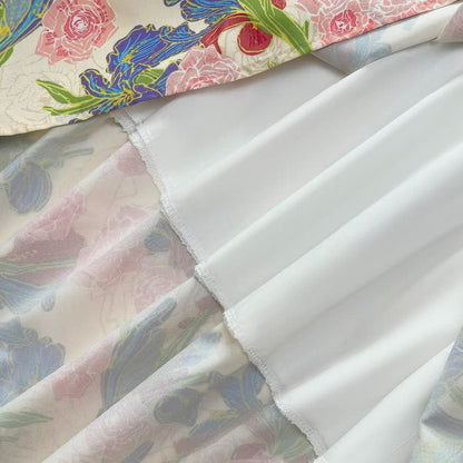 Robe midi fleurie grande taille - image 5