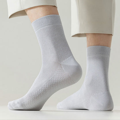 Chaussettes courtes en maille de coton Plusock (5 paires) - image 9
