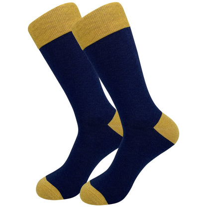 Chaussettes montantes à carreaux tendance (5 paires) - image 1