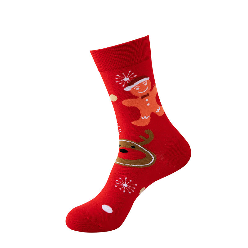 Chaussettes chaudes et confortables de Noël Plusock (5 paires) - image 2