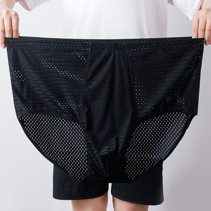 Culotte en soie glacée grande taille (1 paire)