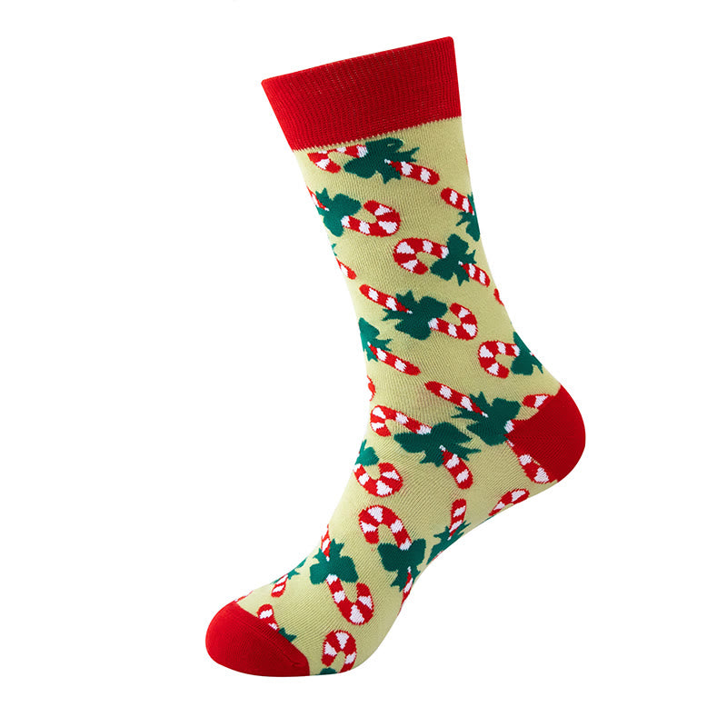 Chaussettes unisexes confortables de Noël (5 paires) - image 4