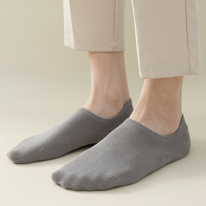 Chaussettes invisibles antidérapantes (5 paires) - image 6