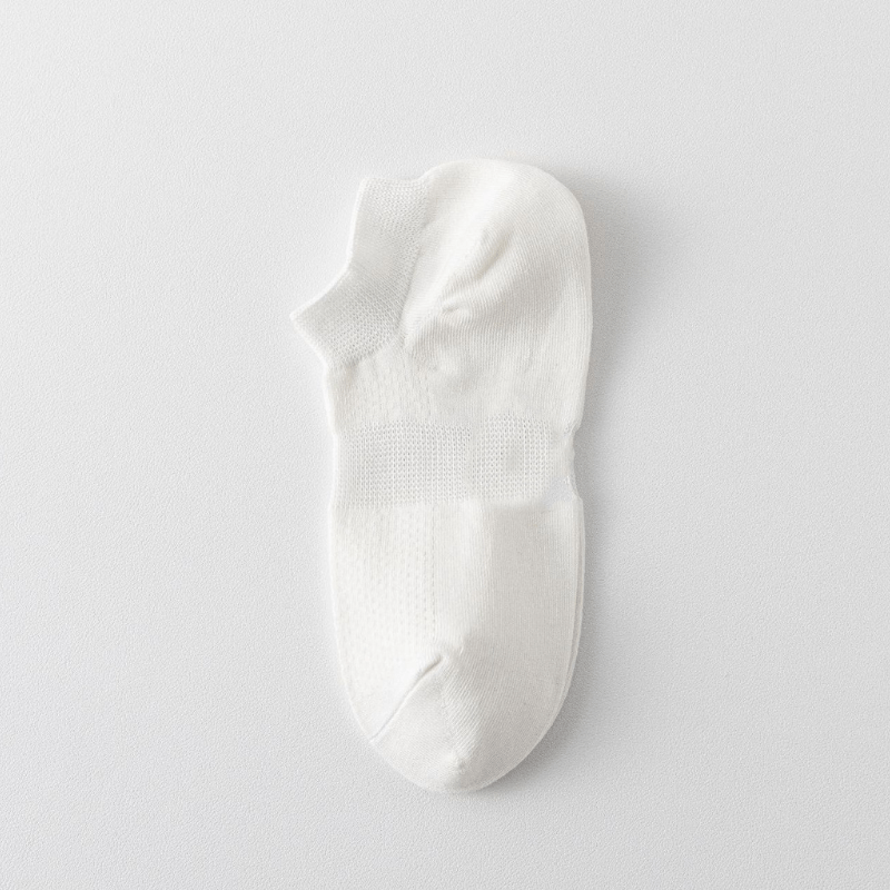 Chaussettes antibactériennes pour chevilles (6 paires) - Blanc - EU39-44 (US6-10) - image 10