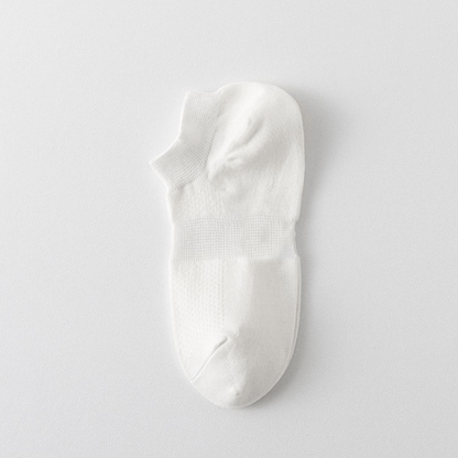 Chaussettes antibactériennes pour chevilles (6 paires) - Blanc - EU39-44 (US6-10) - image 10