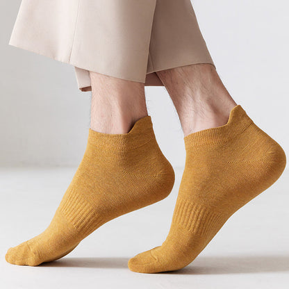 Chaussettes respirantes de couleur unie grande taille (8 paires)