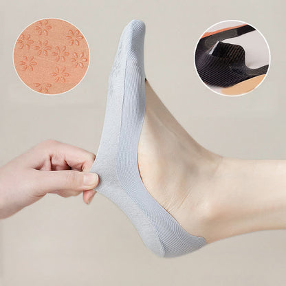 Chaussettes bateau 100% coton (7 paires) - image 1