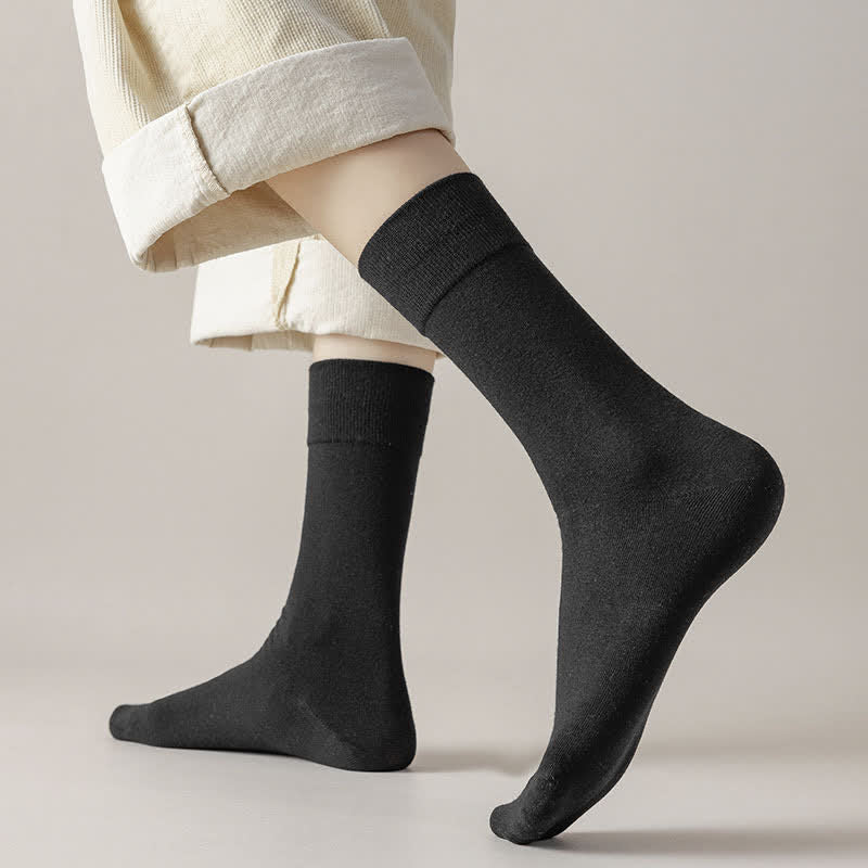 Chaussettes mi-mollet douces et résistantes (8 paires) - image 1