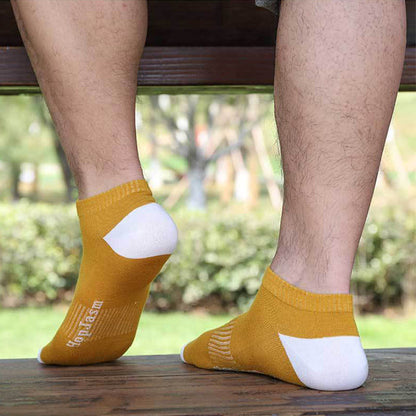 Chaussettes Plusock Letter Mesh Ankle Socks (5 paires) - image 5