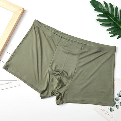 Boxer grande taille hautement élastique (1 paire) - Vert armée - 10XL - image 10