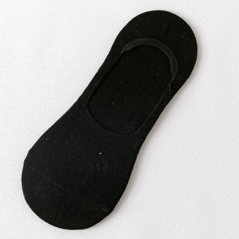 Chaussettes invisibles antidérapantes (5 paires) - Noir - EU43-47 (US9.5-12.5) - image 7