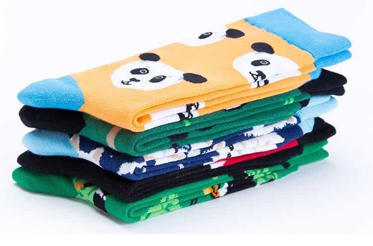 Chaussettes mignonnes Panda (5 paires) - image 9