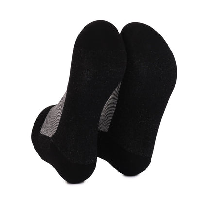 Chaussettes hautes à coutures colorées (3 paires)