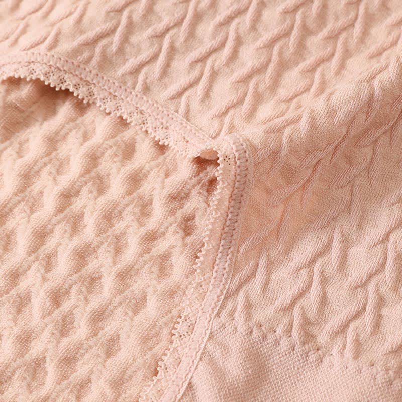 Culotte taille haute avec nœud papillon grande taille (5 paires) - image 6