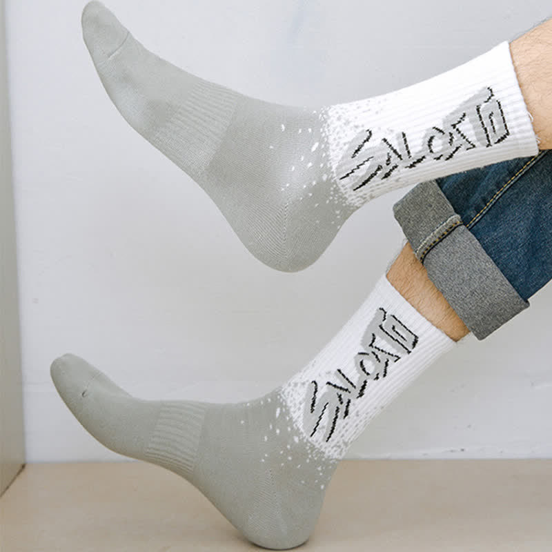 Chaussettes montantes tendance (5 paires) - image 7