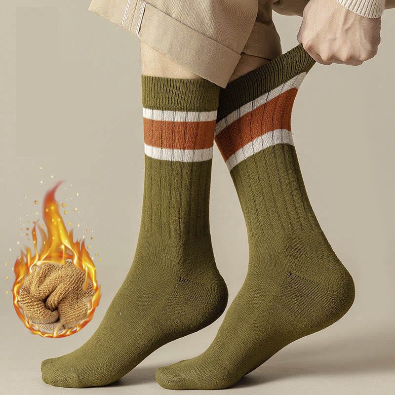 Chaussettes hautes chaudes et respirantes grandes tailles (8 paires) - image 2