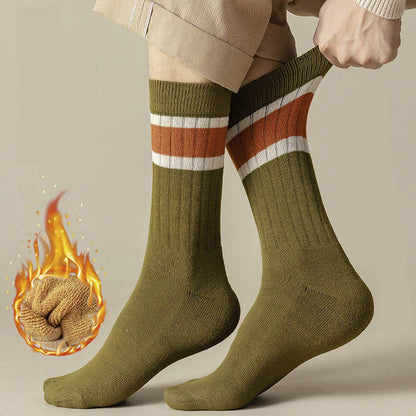 Chaussettes hautes chaudes et respirantes grandes tailles (8 paires) - image 2