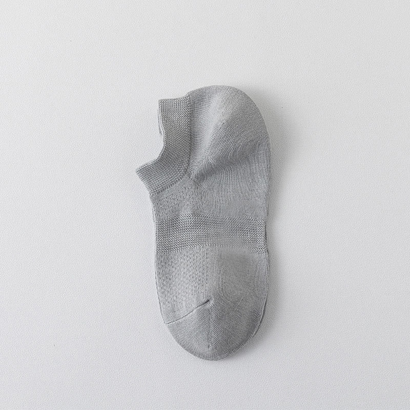 Chaussettes respirantes en maille (8 paires) - Gris clair - EU35-40 (US5-7) - image 10