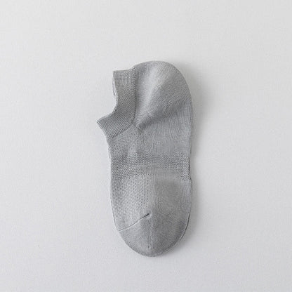 Chaussettes respirantes en maille (8 paires) - Gris clair - EU35-40 (US5-7) - image 10