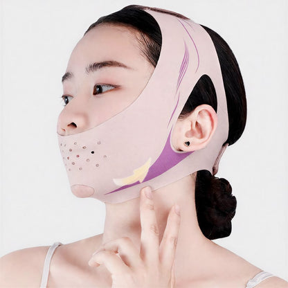 Mentonnière respirante et bandage de soutien facial - image 8