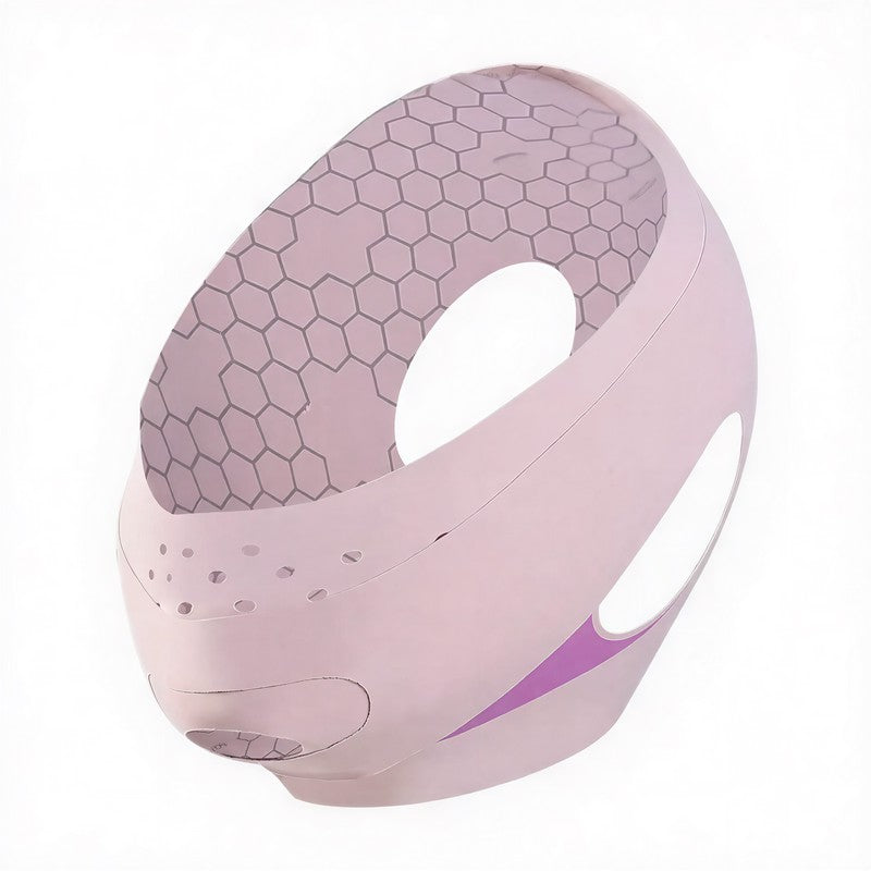Mentonnière respirante et bandage de soutien facial - Violet - One Size - image 10